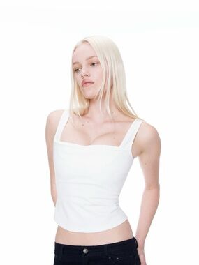 Miaou Imogene White Corset- never worn NWT